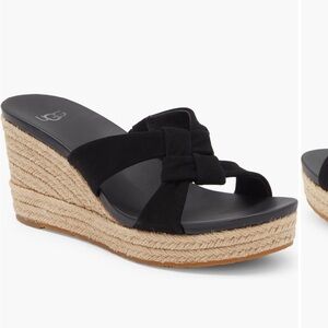 UGG wedge espadrille size 7